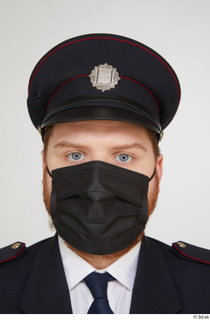 Photos Michael Summers Policeman caps  hats face head mask…